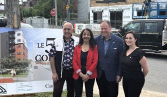 L’OMHTR présente le projet d’habitation « 5 Coins »